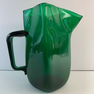 Blenko Emerald 8410L MCM Water Pitcher